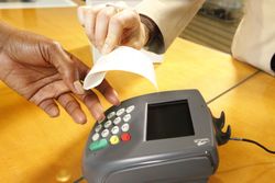 FACTA credit card Transaction receipt