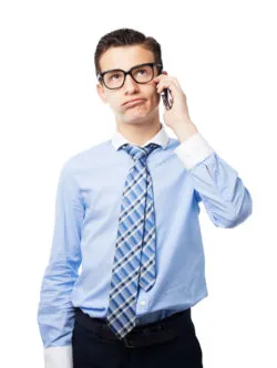businessman on phone