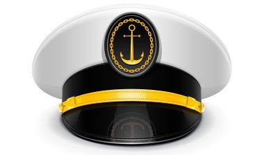 navy captain hat