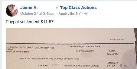 PayPal account hold settlement
