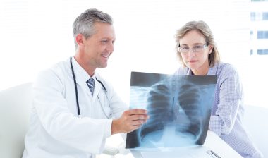 IVC filter chest X ray doctor patient