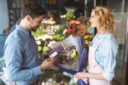 FACTA credit card receipt debit card florist customer retail