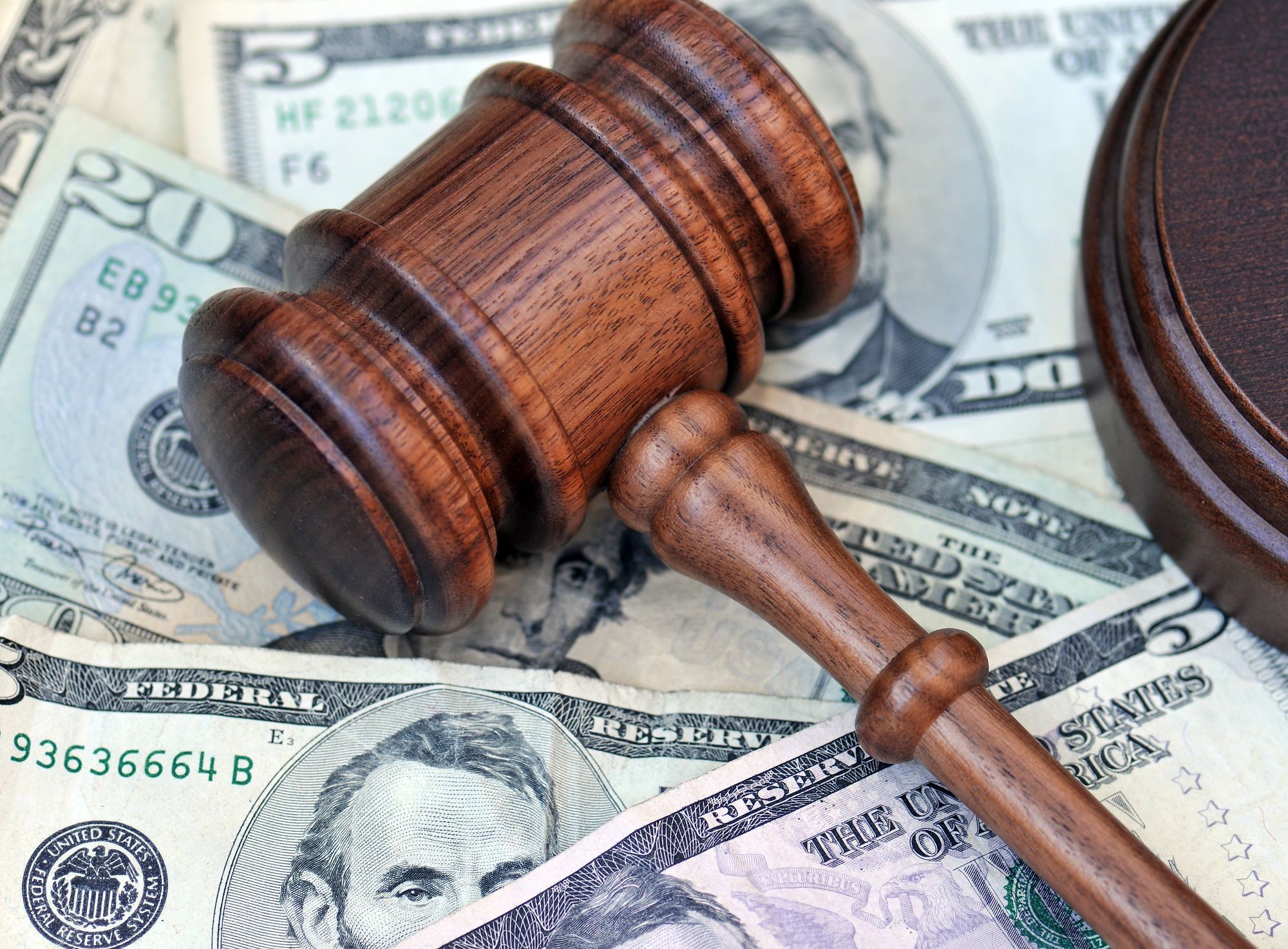 Risperdal jury award gavel cash