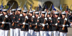 Marine drill team SCRA interest rate