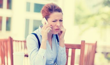 TCPA robocall autodialer woman on phone