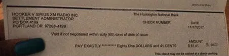 Sirius XM FB check 11-20-17