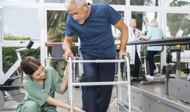 DePuy ASR hip implant hip revision hip replacement man walker physical therapy