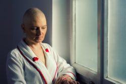 bald woman, taxotere, chemotherapy