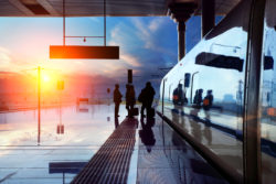 train station, cresote