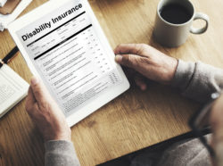 Disability Insurance Page Graphic Concept