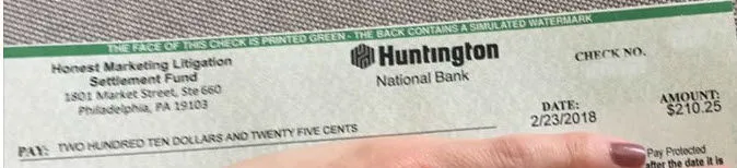 Honest Marketing FB check 2-26-18