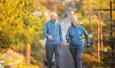 DePuy ASR hip implant settlement revision surgery couple walking