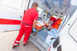 IVC filter vena cava filter Rescue Team Providing First Aid