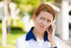 TCPA robocalls woman phone
