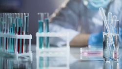 lab vials, pap tests