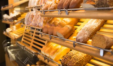 Panera, bread and different types of bakery products
