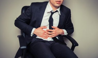 hernia mesh complications man with stomach pain