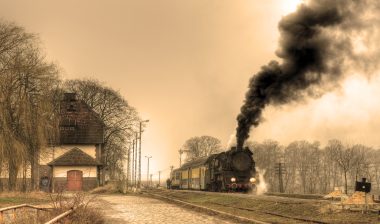 train and pollution