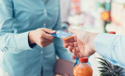 credit card sale receipt debit card