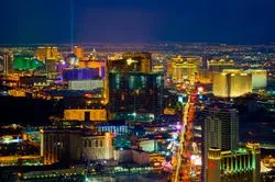 Las Vegas at night