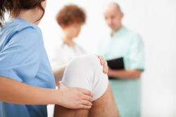 physical therapy after Zimmer Persona Trabecular Metal Tibial Plate replacement