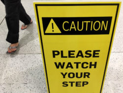 Slip and Fall Injury Leads to Claim Against The Cheesecake Factory