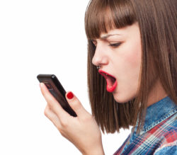 a woman dealing with harassing calls filed a debt collection lawsuit