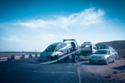 a car-truck accident causes injuries