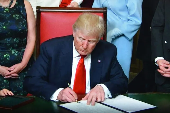 trump in his presidential capacity