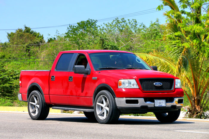ford truck with diesel engine