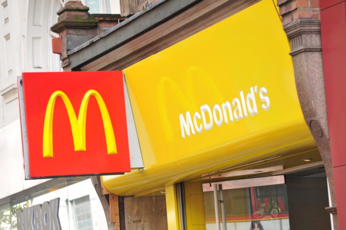 mcdonald's restaurant sign