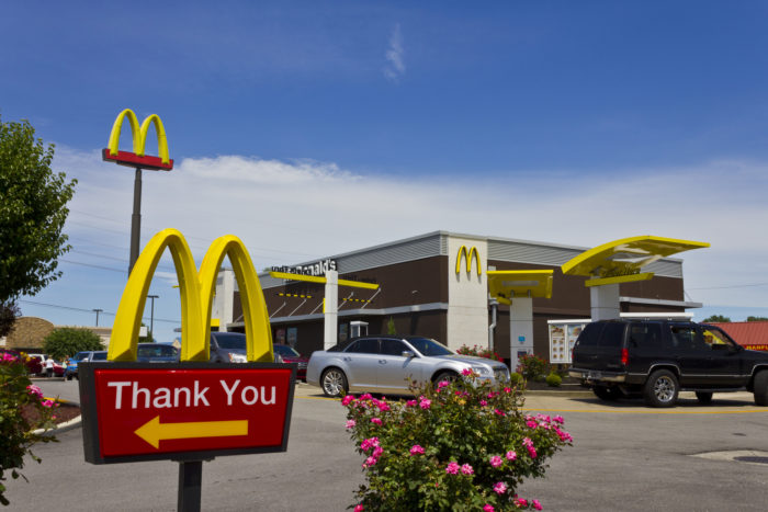mcdonald's drive thru isn't ADA compliant