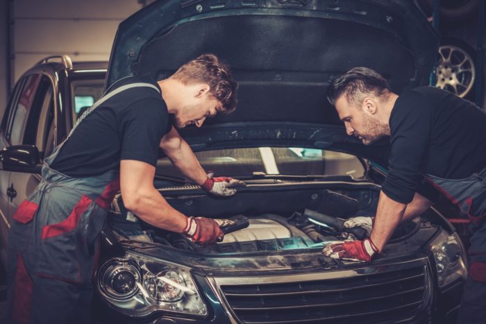 Big O Tires vehicle inspection
