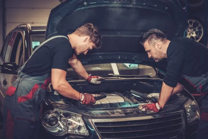 Big O Tires vehicle inspection