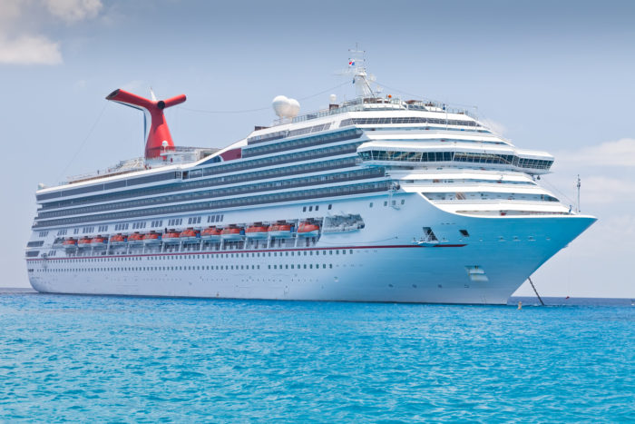 Royal Caribbean cruise ship on the ocean