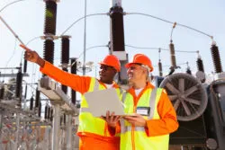 Power plant workers.