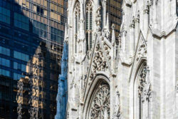 A Catholic church in New York City.