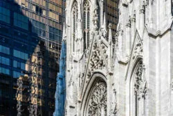 A Catholic church in New York City.