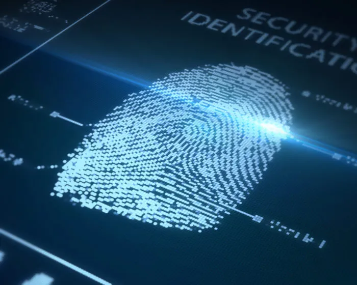 fingerprint scan performed at a zayo facility
