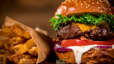 checkers gourmet burger