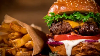 checkers gourmet burger