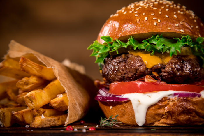 checkers gourmet burger