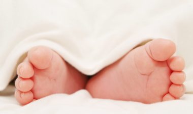 Owlet Smart Sock created to be placed on an infant's foot