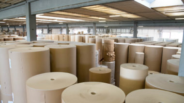 Industrial paper mill