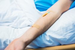 teen in hospital from Lamictal skin rash