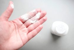 woman considers baby powder dangers