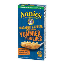 Annie’s Organic Macaroni and Cheese Classic Cheddar Yummier Than Ever