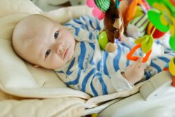 baby in Fisher-Price Rock-n-Play