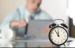 Clock at work