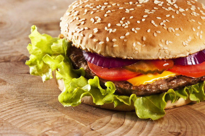checkers drive in hamburger
